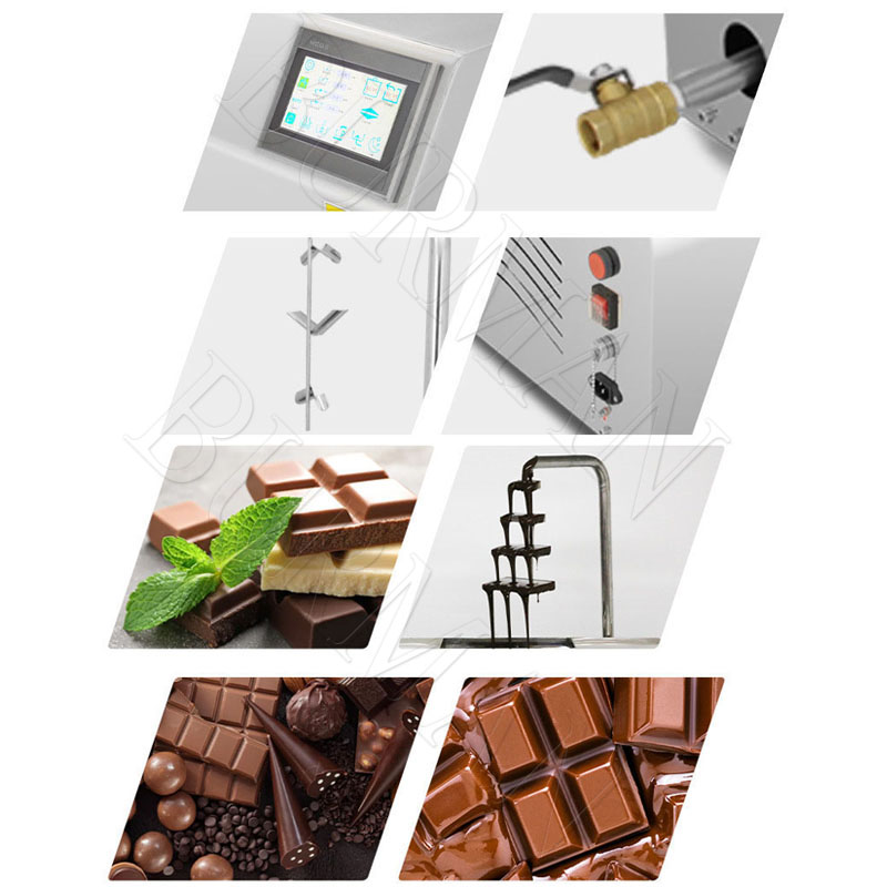 Nueva Máquina Templadora de Ch - Chocolate Fountain Commercial reseña y precio