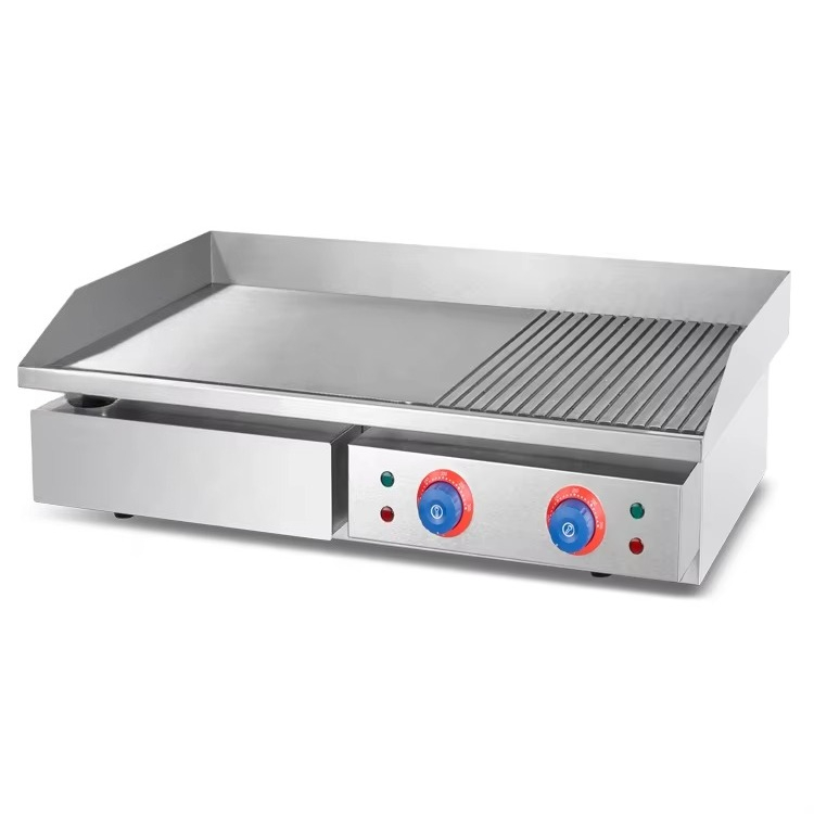 Plancha Eléctrica Comercial de - Electric Griddle Flat Top reseña y precio