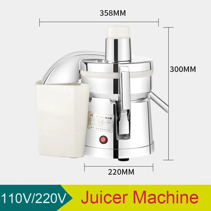 Extractor de jugo con Motor de - Juice Extractor Commercial reseña y precio