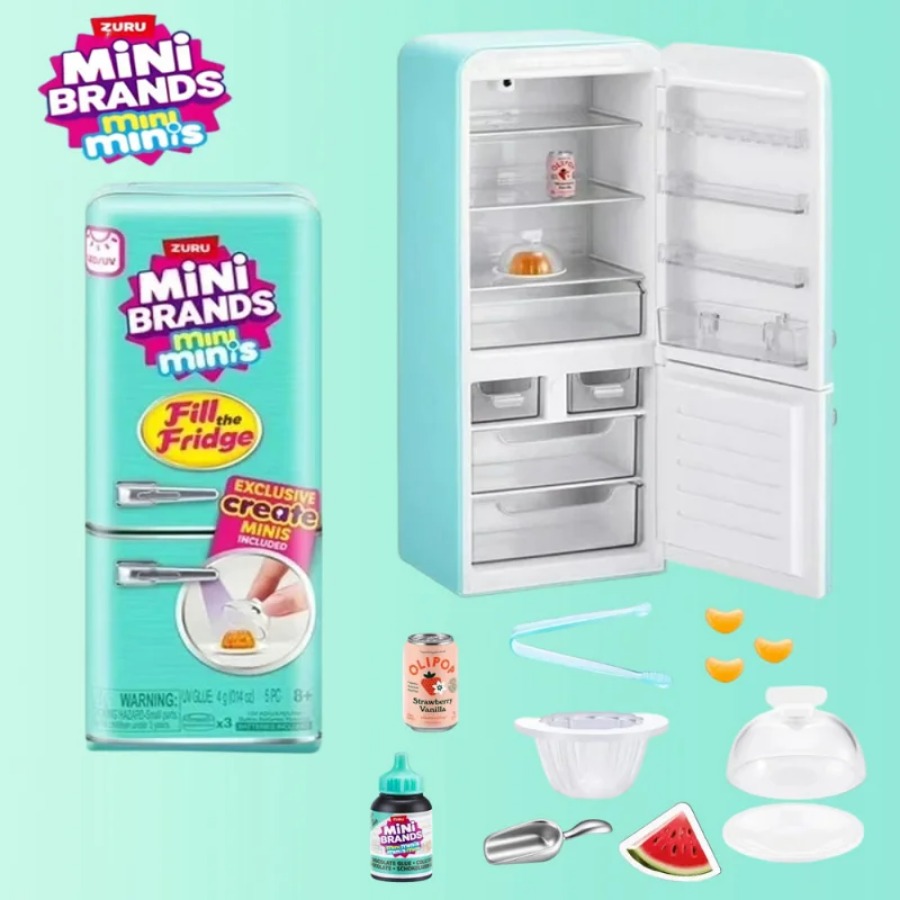 ZURU 5 Surprise Mini Fridge Ba - Commercial Kitchen Items reseña y precio