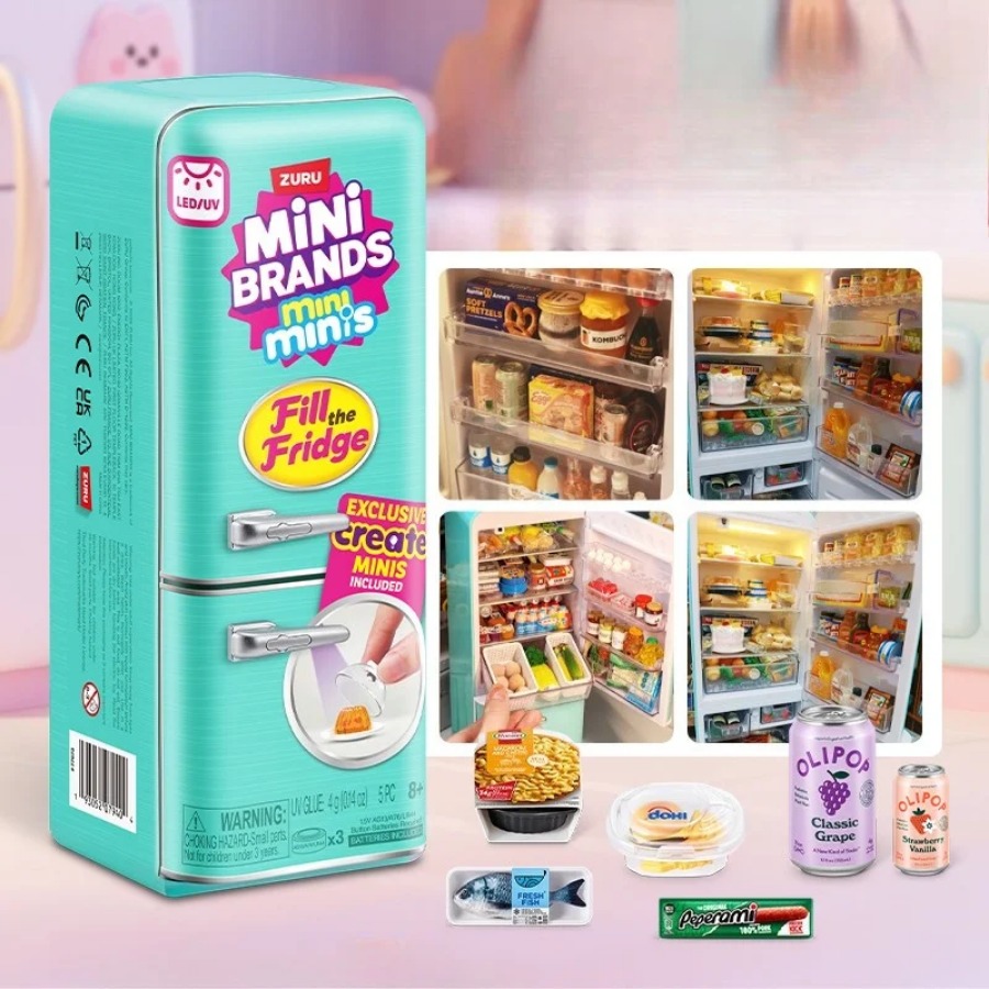ZURU 5 Surprise Mini Fridge Ba - Commercial Kitchen Items reseña y precio